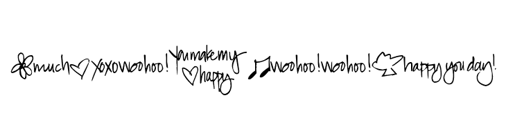 Pea Krystyne's Doodles  Free Fonts Download