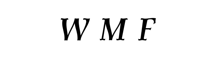 AntykwaTorunskaCondMed-Italic  Free Fonts Download