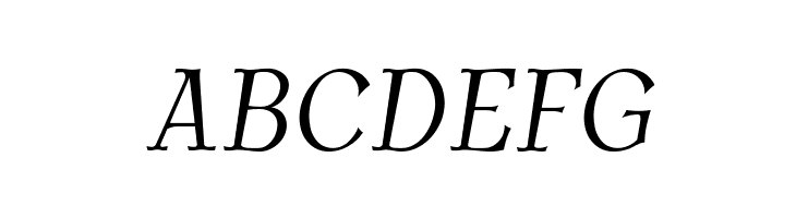 AntykwaTorunskaCondLight-Italic  Free Fonts Download