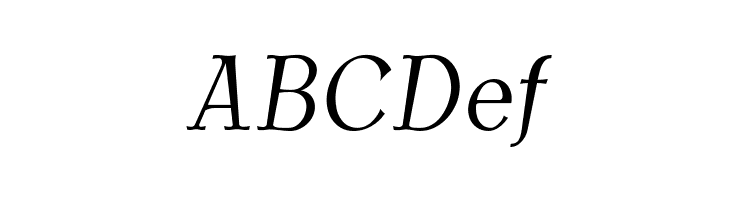 AntykwaTorunskaCondLight-Italic  Free Fonts Download