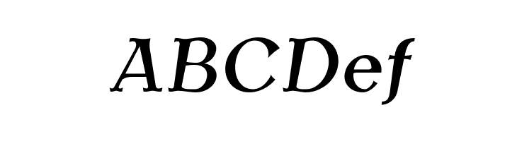 AntykwaTorunskaMed-Italic  Free Fonts Download