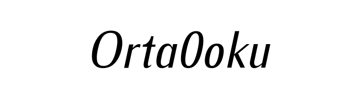 IwonaCond-Italic  Free Fonts Download