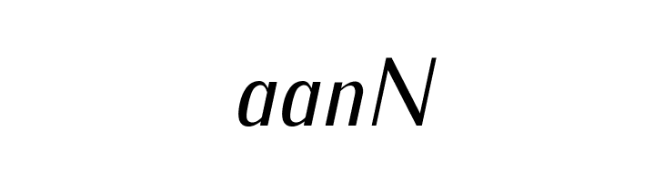 IwonaCond-Italic  Free Fonts Download