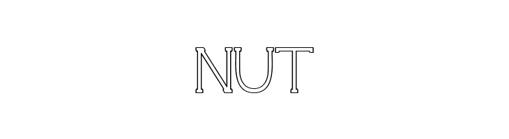 Technically Insane Outline  Free Fonts Download