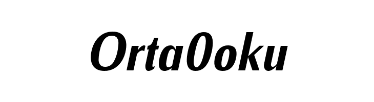 IwonaCondHeavy-Italic  Free Fonts Download