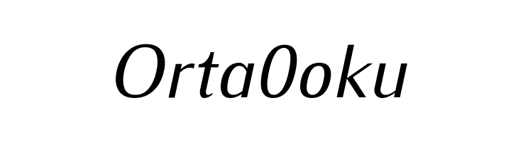 Iwona-Italic  Free Fonts Download