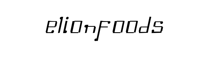 Omellons LightItalic  Free Fonts Download