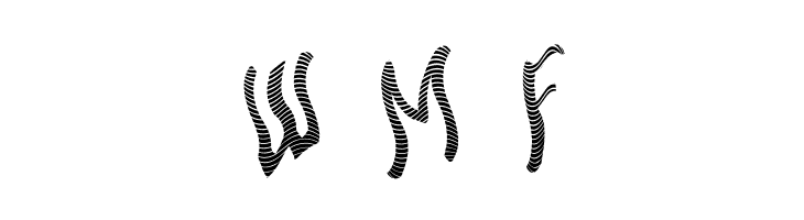 Ardour Waved  Free Fonts Download