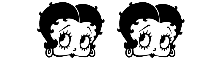 Grim Natwick Betty Boop  Free Fonts Download