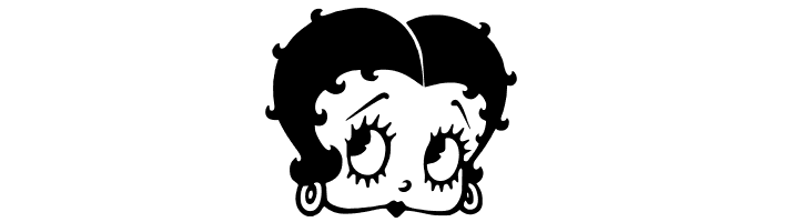 Grim Natwick Betty Boop  Free Fonts Download