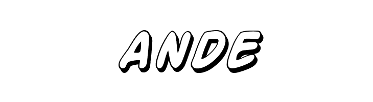 SF Action Man Shaded Italic  Free Fonts Download
