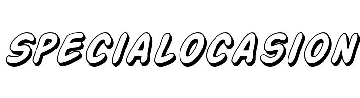 SF Action Man Shaded Italic  Free Fonts Download