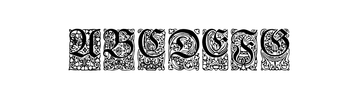 Unger-FrakturZierbuchstaben  Free Fonts Download