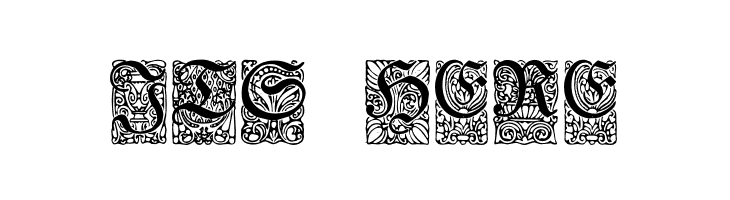 Unger-FrakturZierbuchstaben  Free Fonts Download