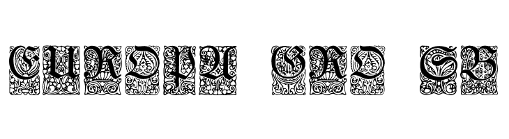 Unger-FrakturZierbuchstaben  Free Fonts Download