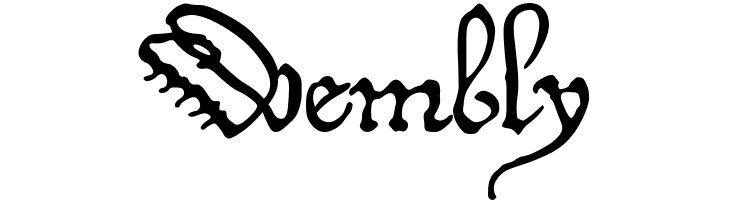 DeiGratia  Free Fonts Download