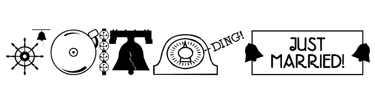 Ding Dong Dingbats JL  Free Fonts Download