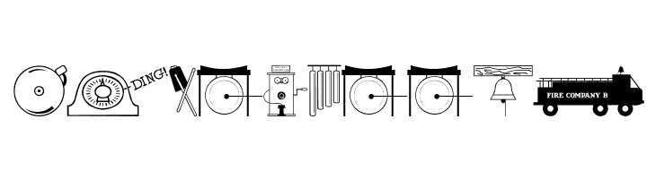 Ding Dong Dingbats JL  Free Fonts Download