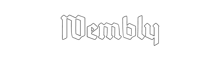 Deutsch-GotischOutline  Free Fonts Download