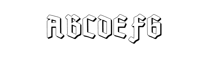 Deutsch-GotischShadow  Free Fonts Download