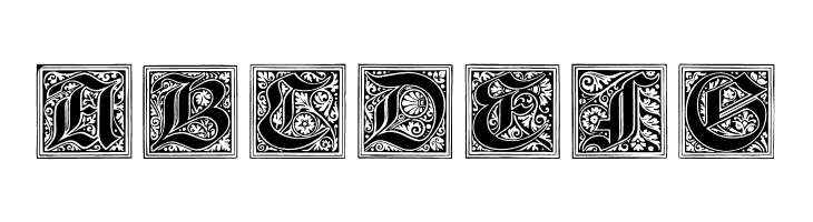 NeugotischeInitialen  Free Fonts Download