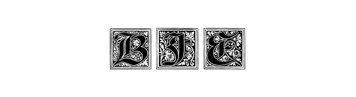 NeugotischeInitialen  Free Fonts Download