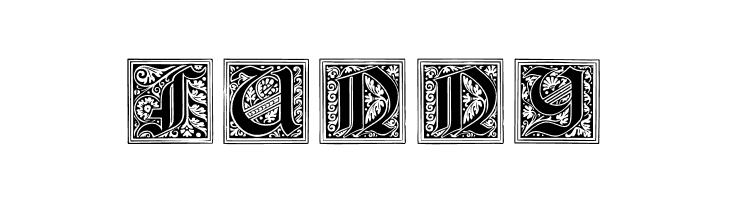 NeugotischeInitialen  Free Fonts Download