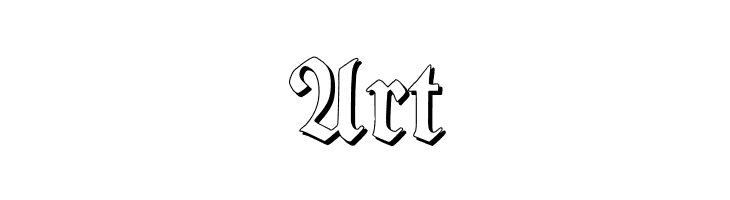 TypographerFrakturShadow  Free Fonts Download