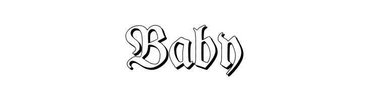 TypographerFrakturShadow  Free Fonts Download