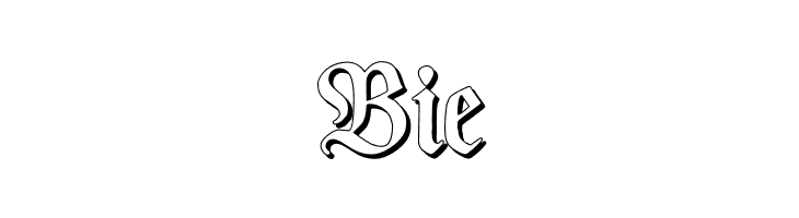 TypographerFrakturShadow  Free Fonts Download