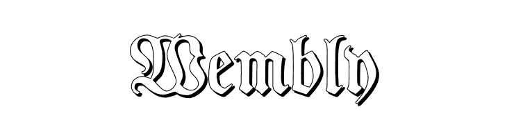 TypographerFrakturShadow  Free Fonts Download