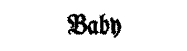 TypographerFrakturContour  Free Fonts Download