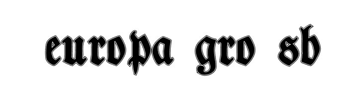 TypographerFrakturContour  Free Fonts Download