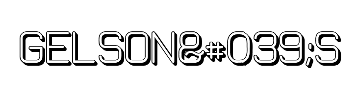 Elgethy Bold Offset  Free Fonts Download