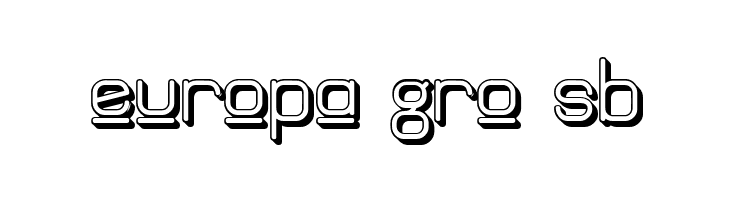 Elgethy Est Upper Bold Offset  Free Fonts Download