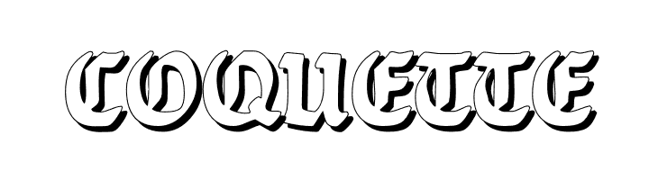 BalladeShadow  Free Fonts Download