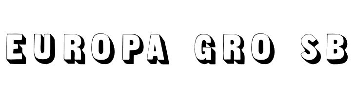 SansSerifShaded  Free Fonts Download