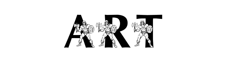 LMS By The Power of Grayskull  Free Fonts Download