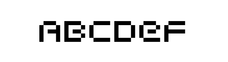 Sci Fied Bitmap  Free Fonts Download