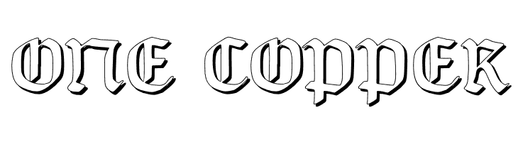 TypographerGotischSchatten  Free Fonts Download