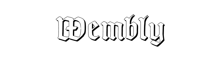 TypographerGotischSchatten  Free Fonts Download