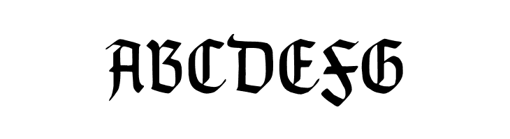 TypographerGotischSchmal  Free Fonts Download