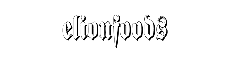 SchmalfetteFrakturSchattiert  Free Fonts Download