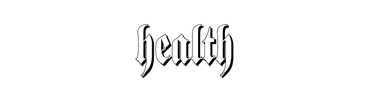 SchmalfetteFrakturSchattiert  Free Fonts Download