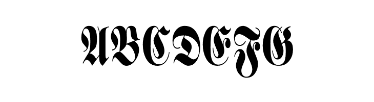 SchmalfetteFraktur  Free Fonts Download