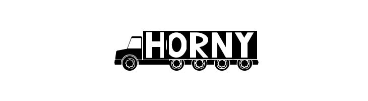 Truck  Free Fonts Download