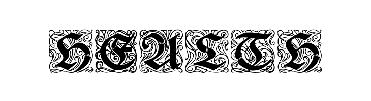 RedivivaZierbuchstaben  Free Fonts Download