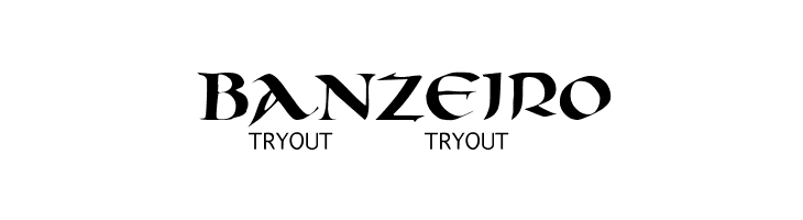 Oncial Tryout  Free Fonts Download