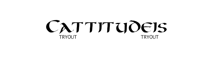 Oncial Tryout  Free Fonts Download