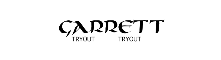Oncial Tryout  Free Fonts Download